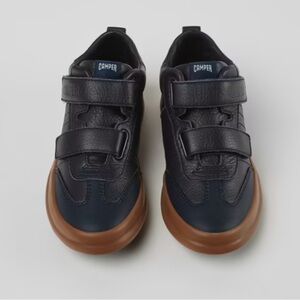 Pursuit
Blue leather and textile sneakers for kids